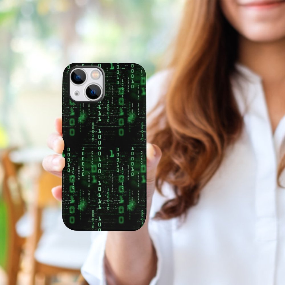 Binary Computer 1s and 0s Phone Cases