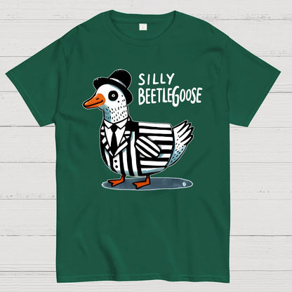 Silly Beetle Goose Funny Geek T-Shirt