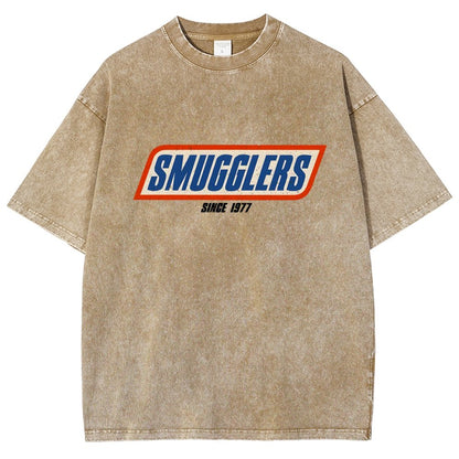 Smugglers 1977 Vintage Distressed T-shirt