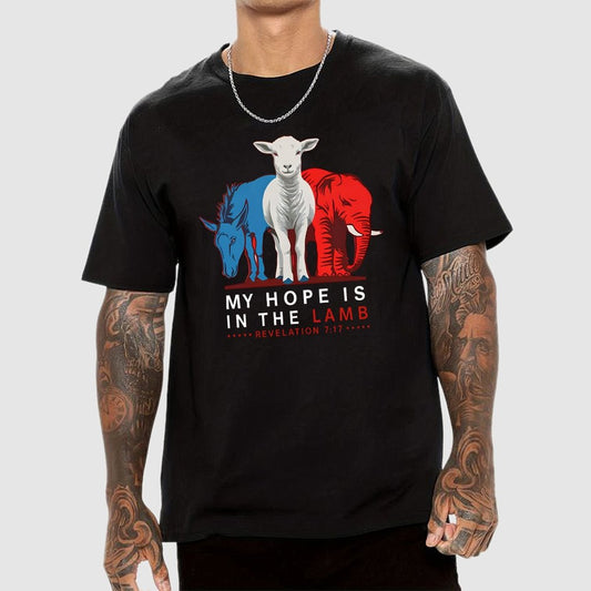 My Hope Is In The Lamb Sarcasm Geek T-Shirt