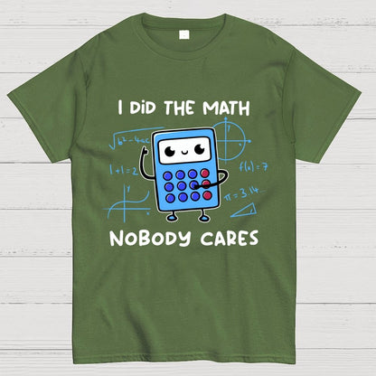 Did The Math Unisex Geek T-Shirt