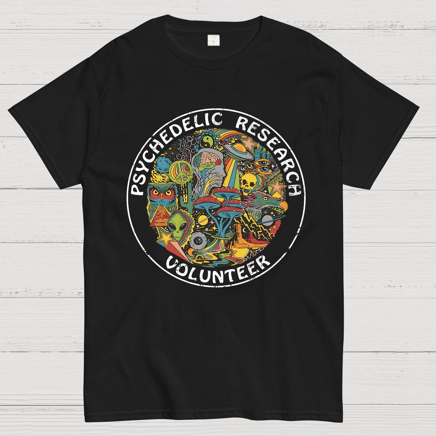 Psychedelic Research Volunteer Geek T-Shirt