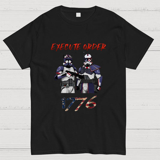 Execute Orde 1776 Independence Day Geeky T-Shirt