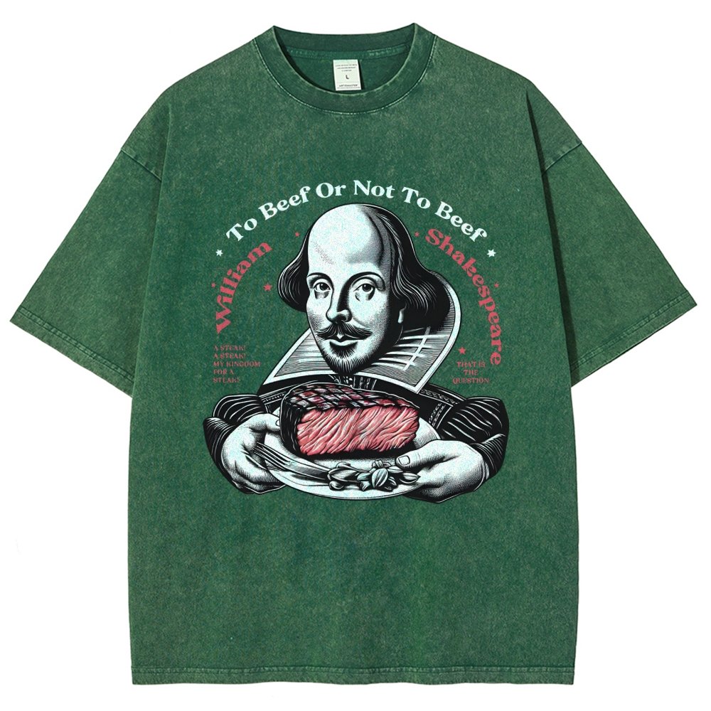 To Beef Or Not To Beef Vintage Distressed T-shirt
