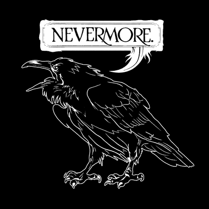 Nevermore Raven Geek T-Shirt