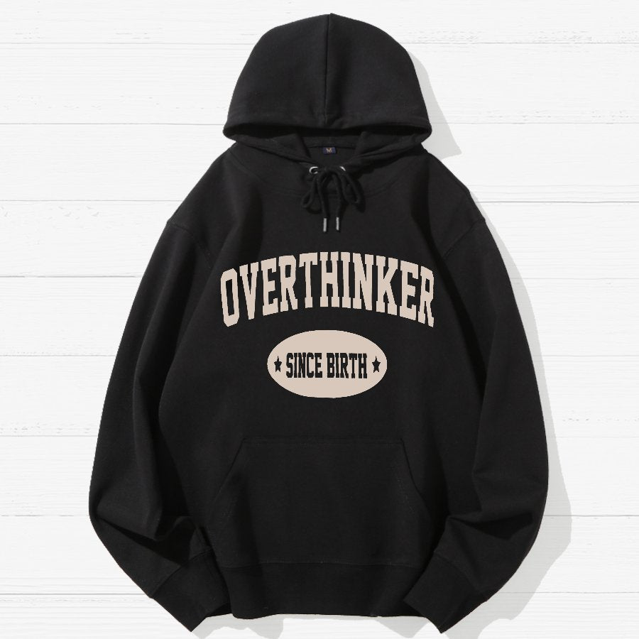 Overthinking Geek Cotton Hoodie