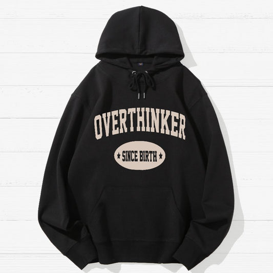 Overthinking Geek Cotton Hoodie