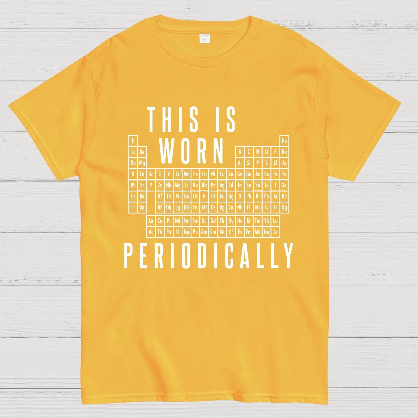 This Is Worn Periodically Geeky T-Shirt