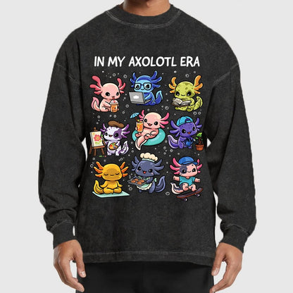 In My Axolotl Era Washed Long Sleeve Tee