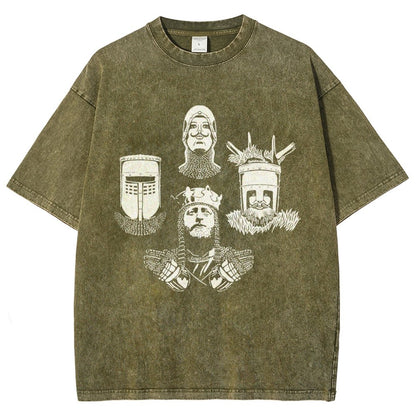 Knights Rhapsody Vintage Distressed T-shirt
