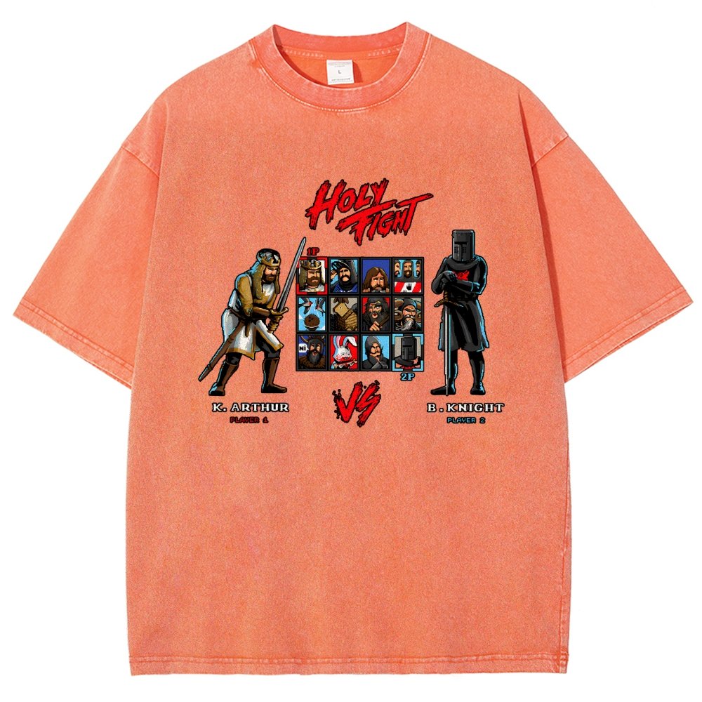 Holy Fight Vintage Distressed T-shirt