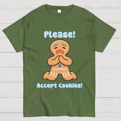 Please! Accept Cookies! Geek T-Shirt