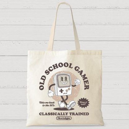 Retro Gamer Casual Classic Canvas Bag