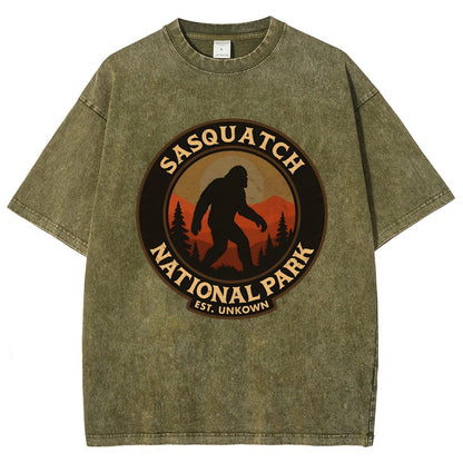 Sasquatch National Park Vintage Distressed T-shirt