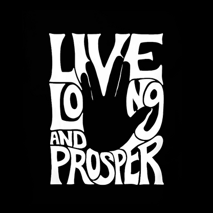 Live Long and Prosper Geeky T-Shirt