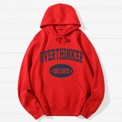 Overthinking Geek Cotton Hoodie