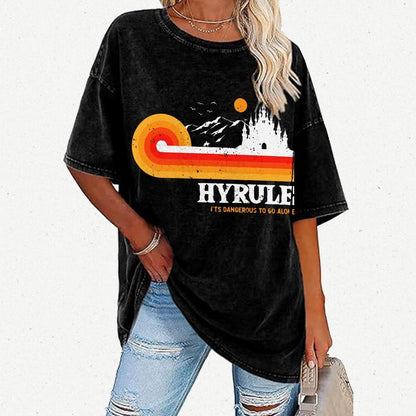 Retro Legend Vintage Distressed T-shirt