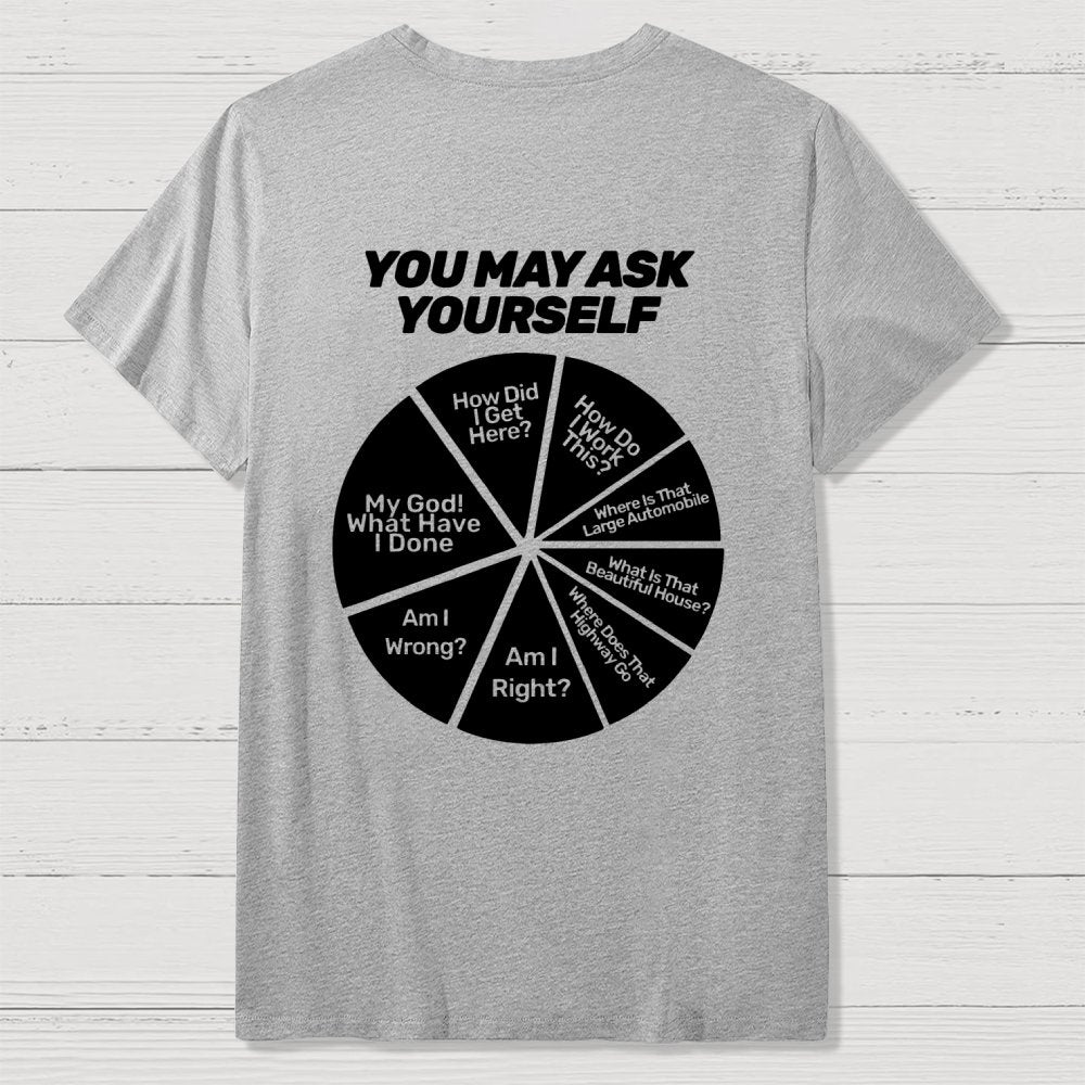 Techno Apocalypse  Back Printing Geek T-Shirt
