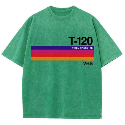 Dusk Video Cassette VHS Vintage Distressed T-shirt