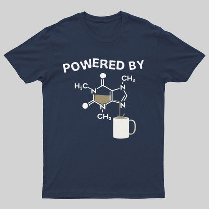 Powered By Caffeine Unisex Geek T-shirt