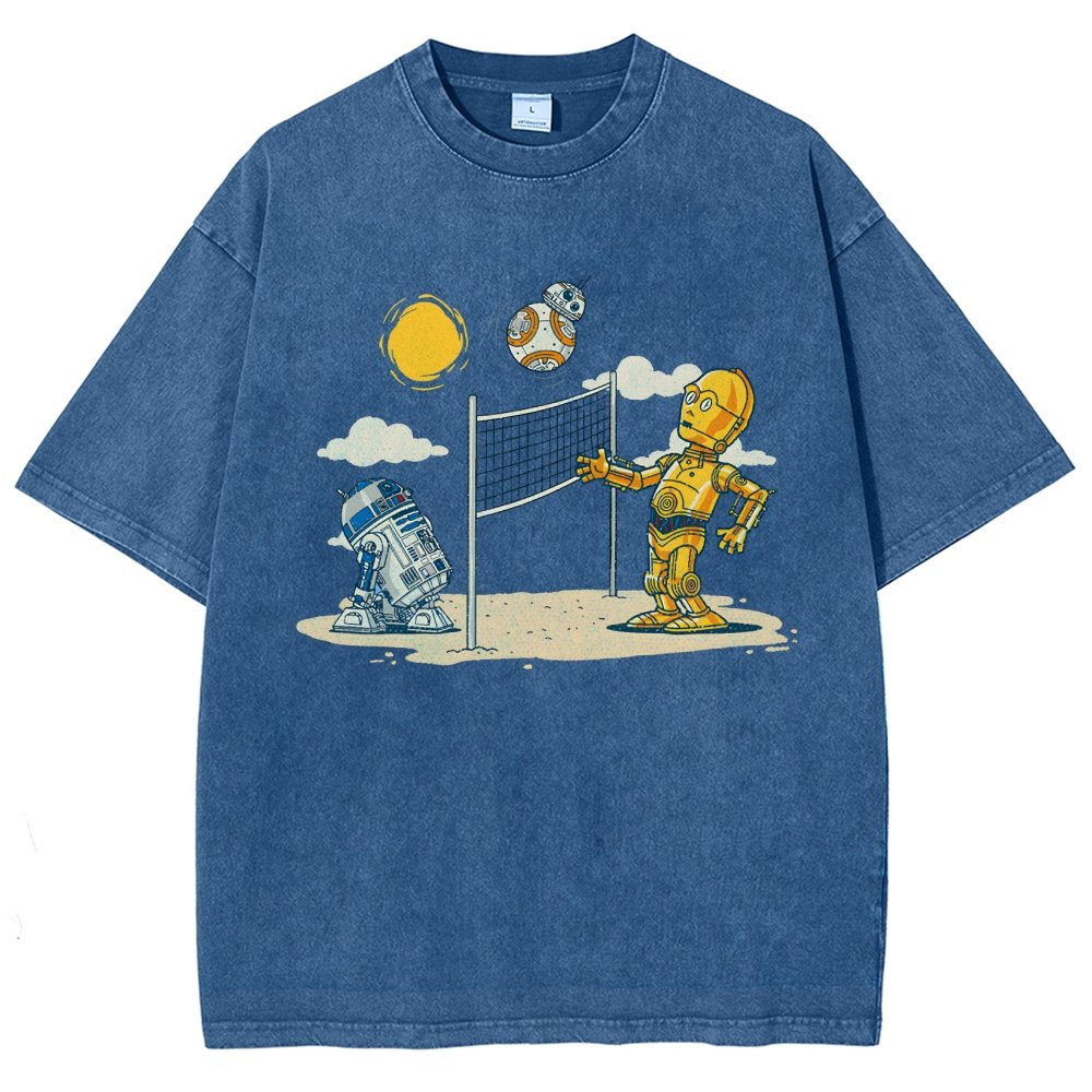 A New Serve Vintage Distressed T-shirt