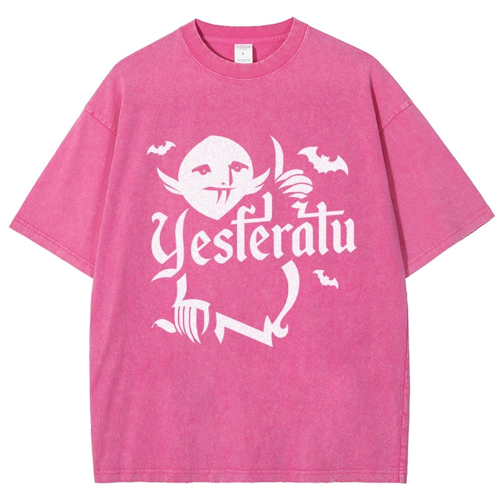 Yesferatu Vintage Distressed T-shirt