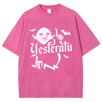 Yesferatu Vintage Distressed T-shirt