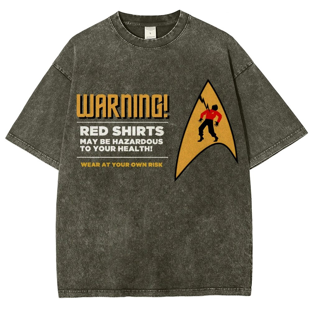 Red Shirts Vintage Distressed T-shirt
