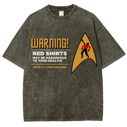 Red Shirts Vintage Distressed T-shirt