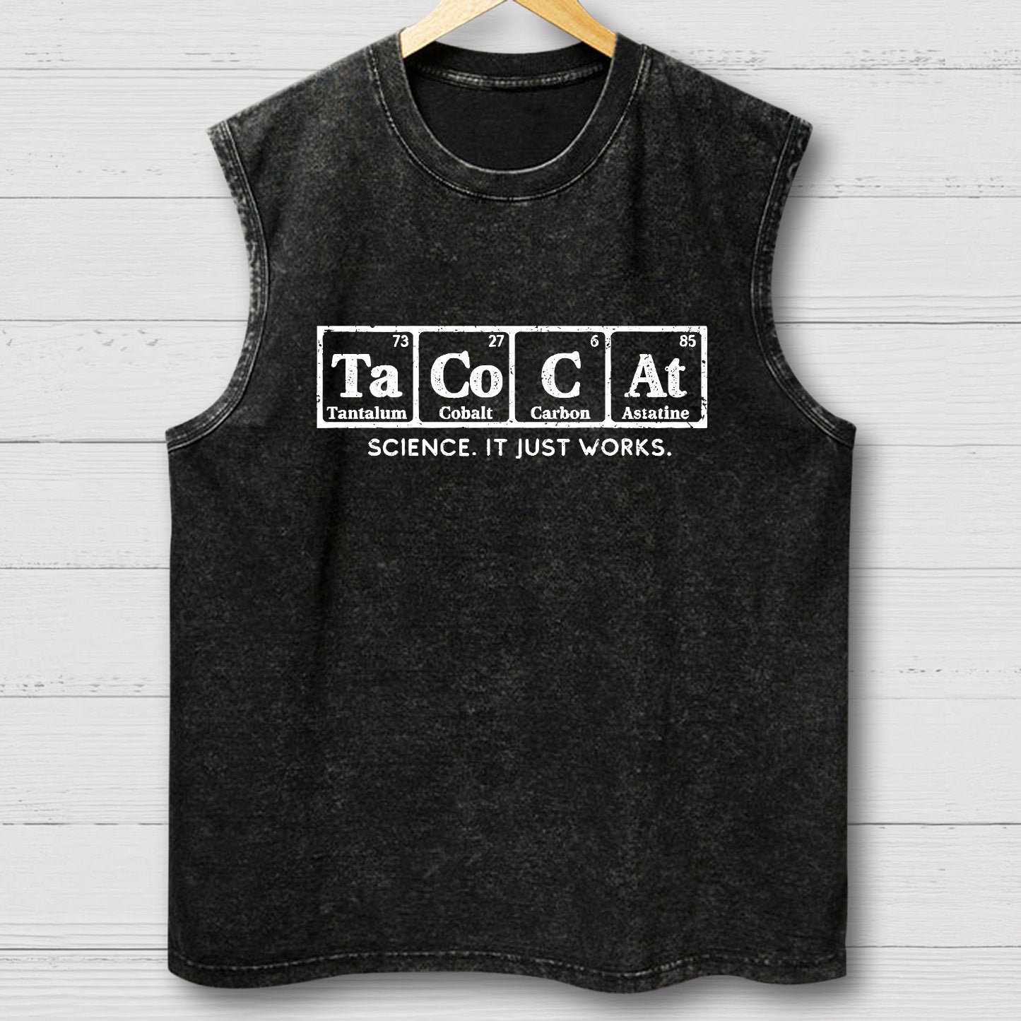 Tacocat Vintage Distressed Washed Tank