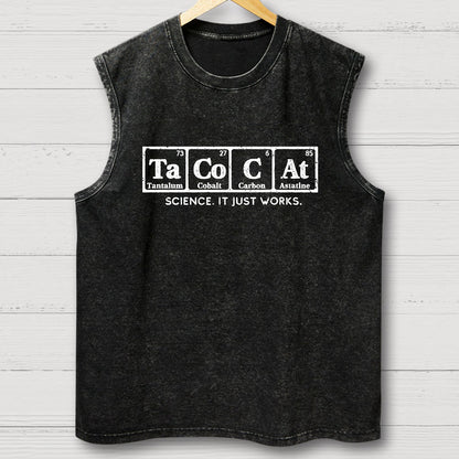 Tacocat Vintage Distressed Washed Tank