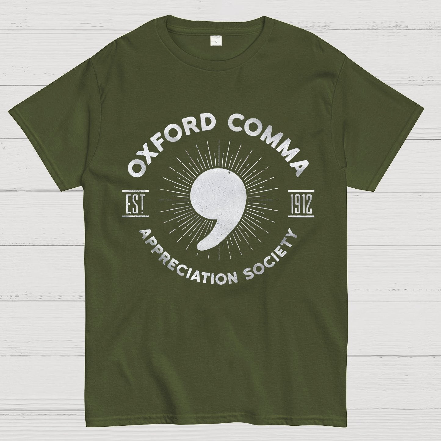 Oxford Comma Geek T-Shirt