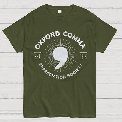 Oxford Comma Geek T-Shirt