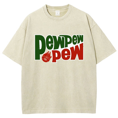 Do The Pew Vintage Distressed T-shirt