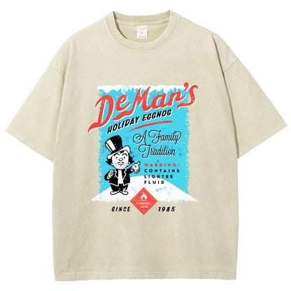 Charles DeMar's Eggnog with Lighter Fluid Vintage Distressed T-shirt