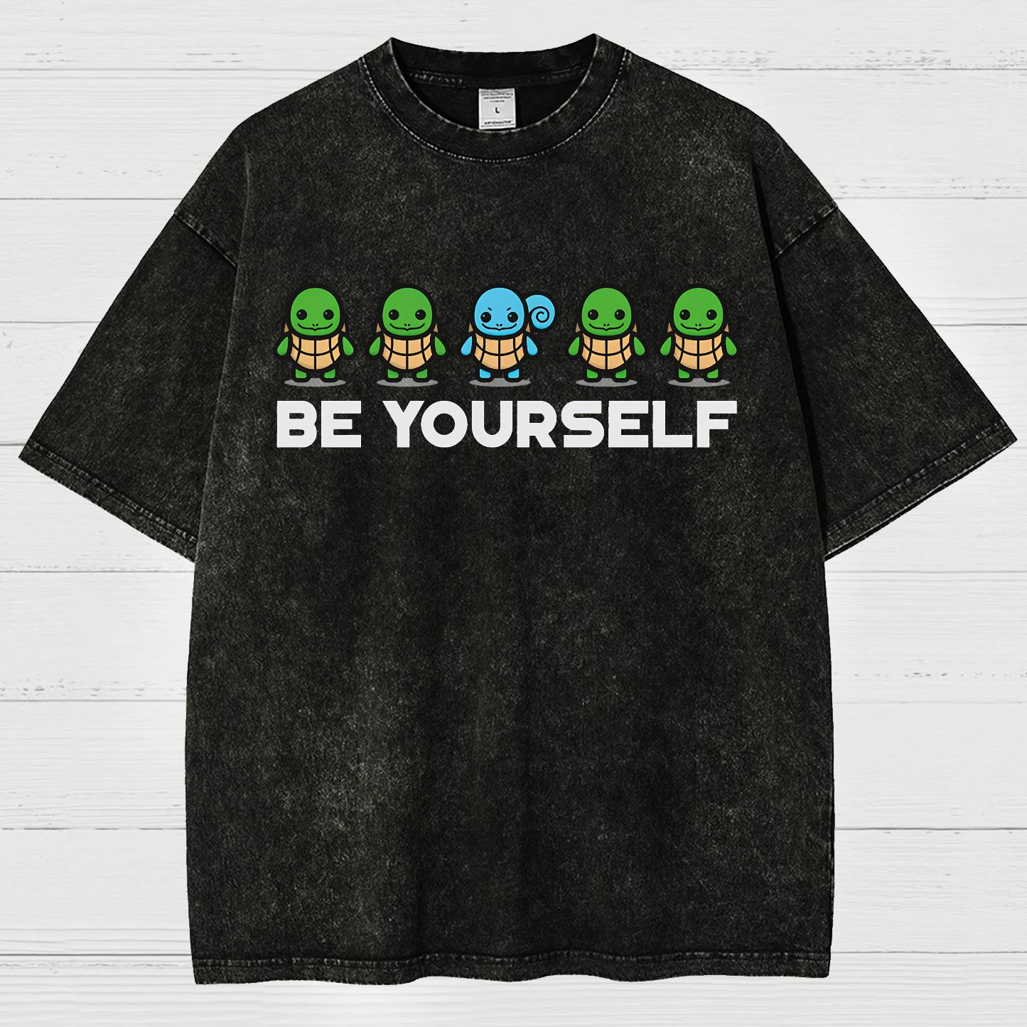 Always Be You Vintage Distressed T-shirt
