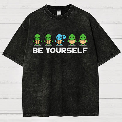 Always Be You Vintage Distressed T-shirt