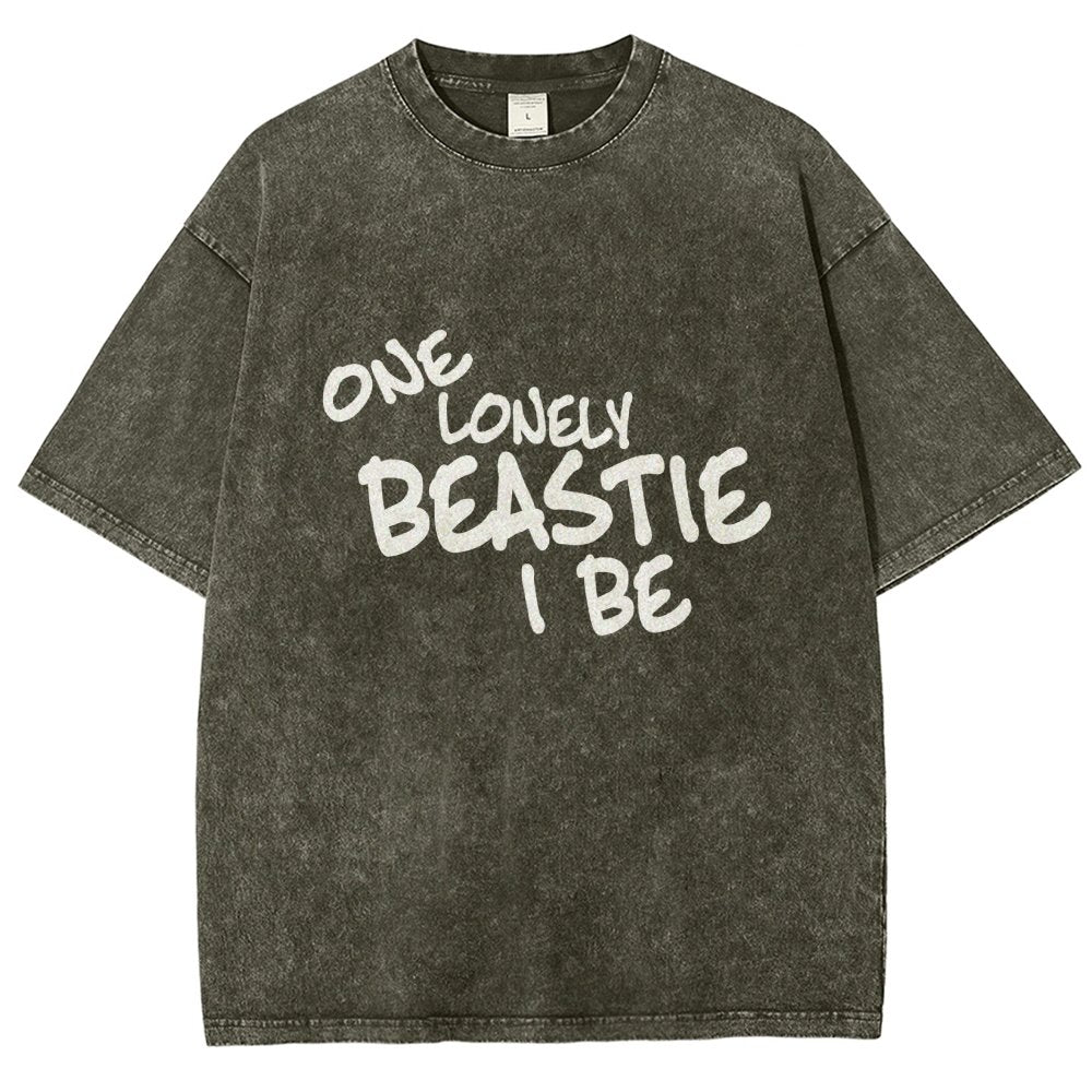 One Lonely Creature I Be Vintage Distressed T-shirt