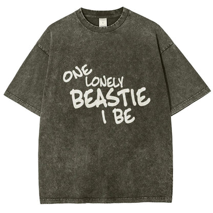 One Lonely Creature I Be Vintage Distressed T-shirt