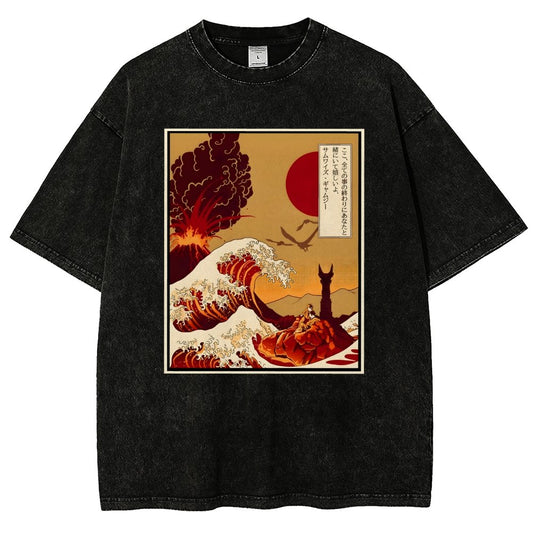 At The End Of All Things Vintage Distressed T-shirt