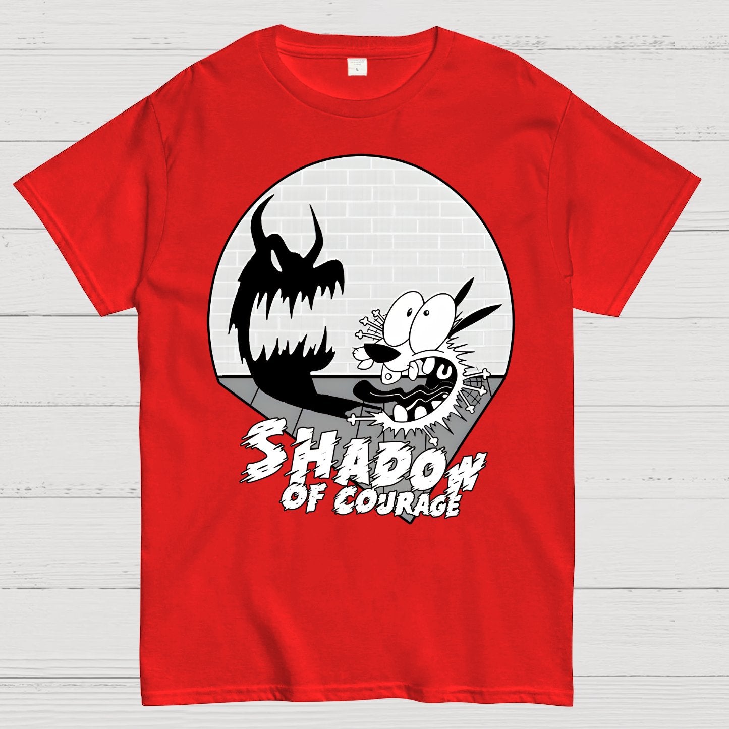The Courage Of A Dog Geek T-Shirt