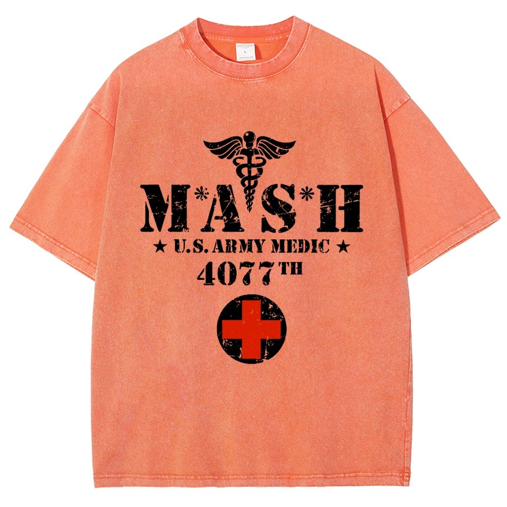 Old School University Vintage Distressed T-shirt