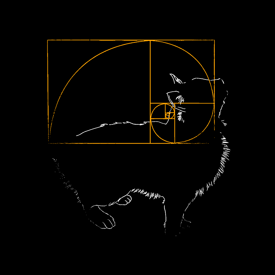 Golden Cat Geek T-Shirt