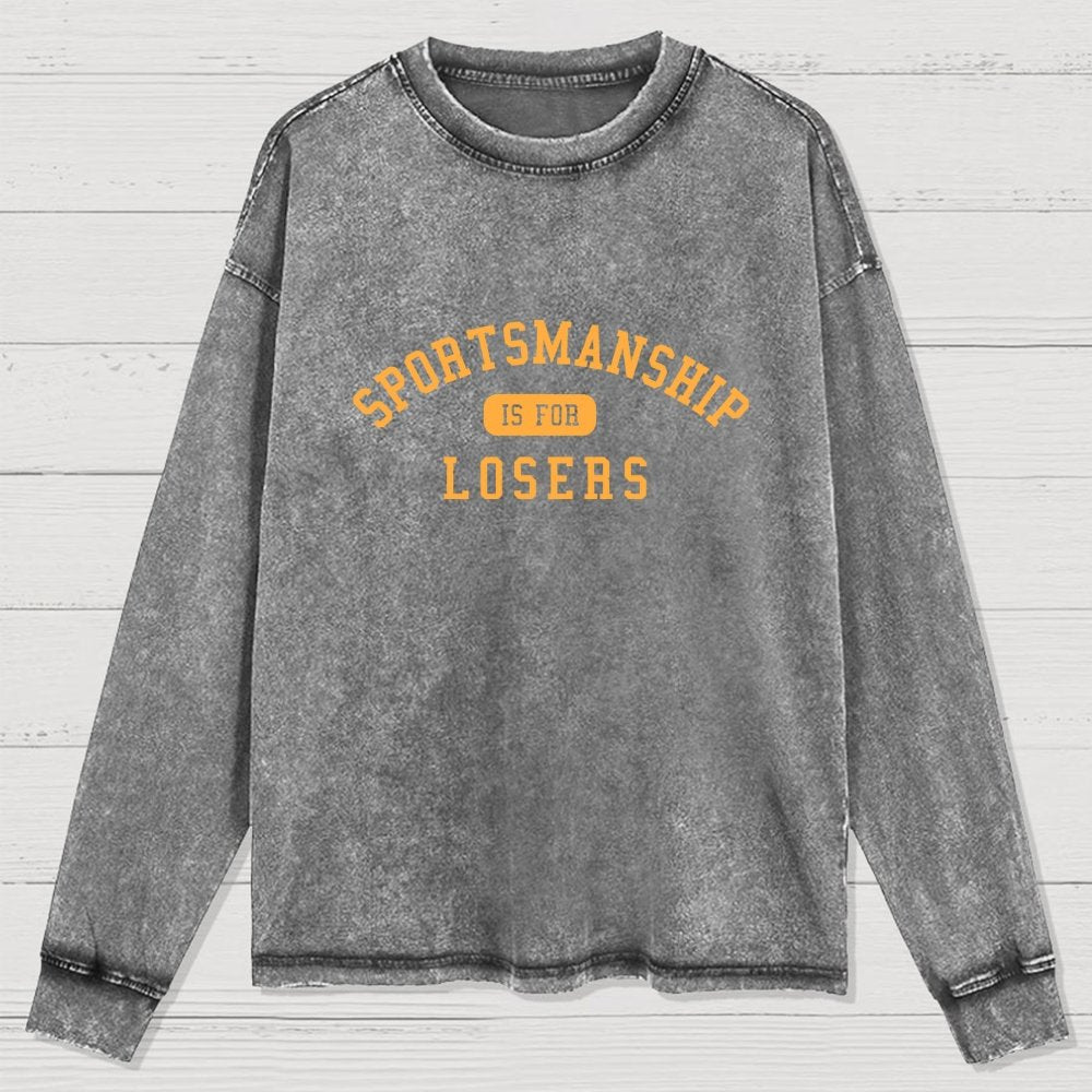 Sportsmanship Washed Long Sleeve Tee