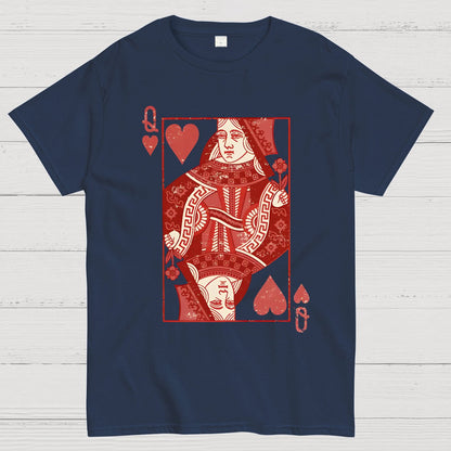 Queen of Hearts Valentine Shirt Matching Couple Gift Geek T-Shirt
