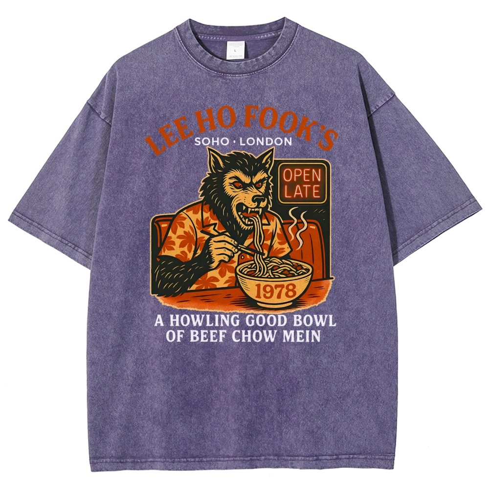 Mystery Town's 1978 Werewolf Vintage Distressed T-shirt