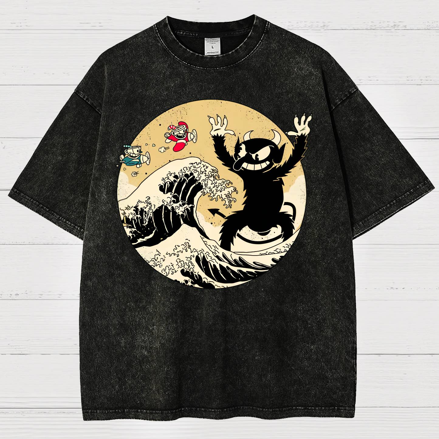 The Great Retro Game Battle Vintage Distressed T-shirt