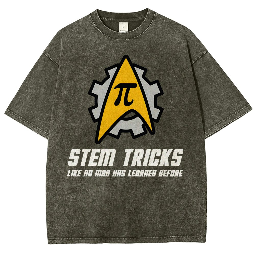 STEM Tricks Vintage Distressed T-shirt