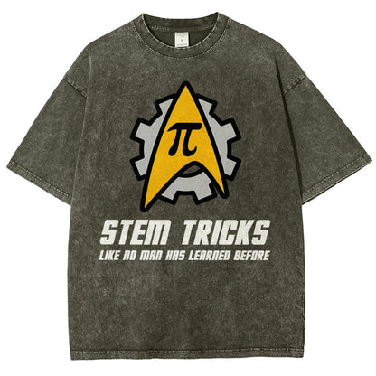 STEM Tricks Vintage Distressed T-shirt