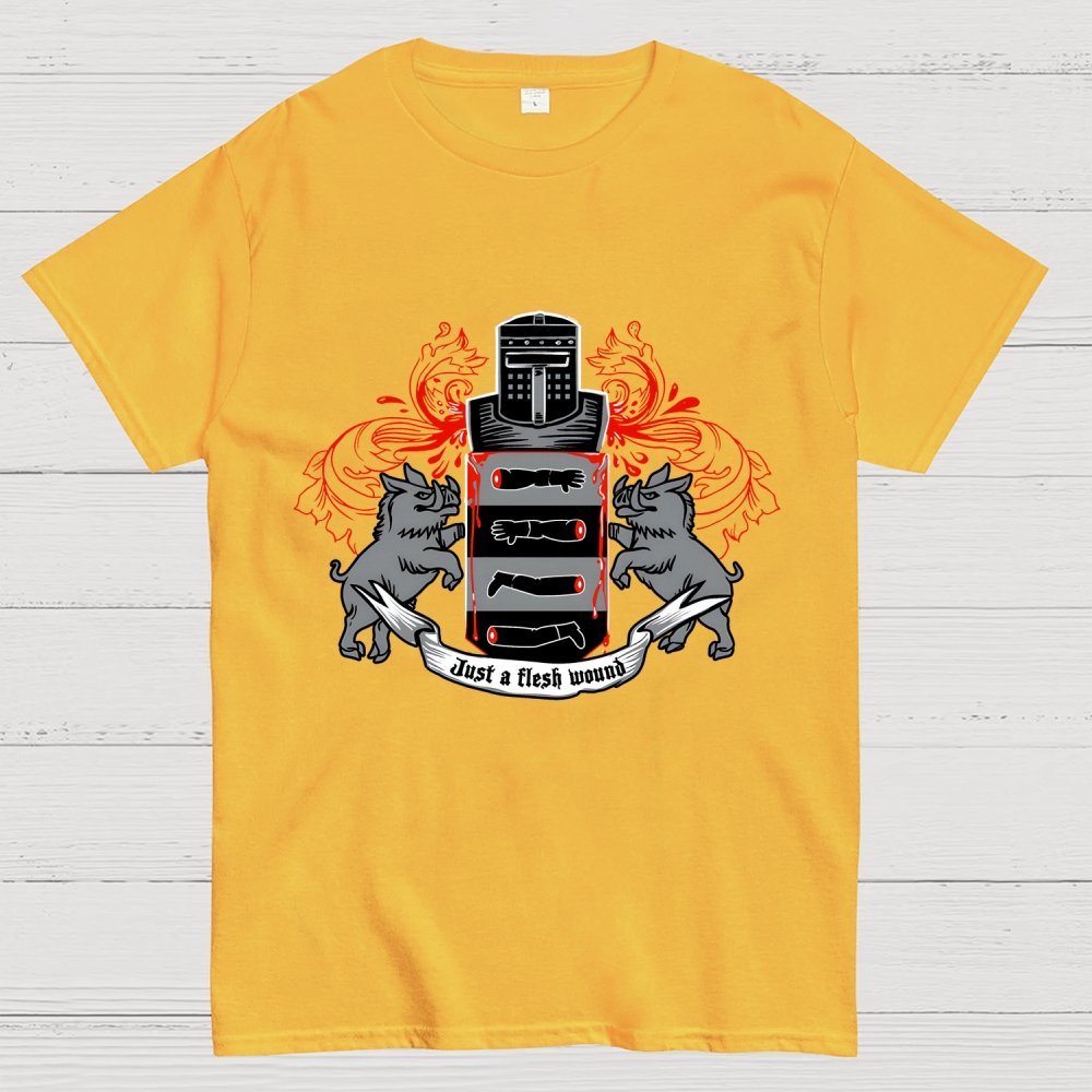 Black Knight Coat of (No) Arms Geek T-Shirt